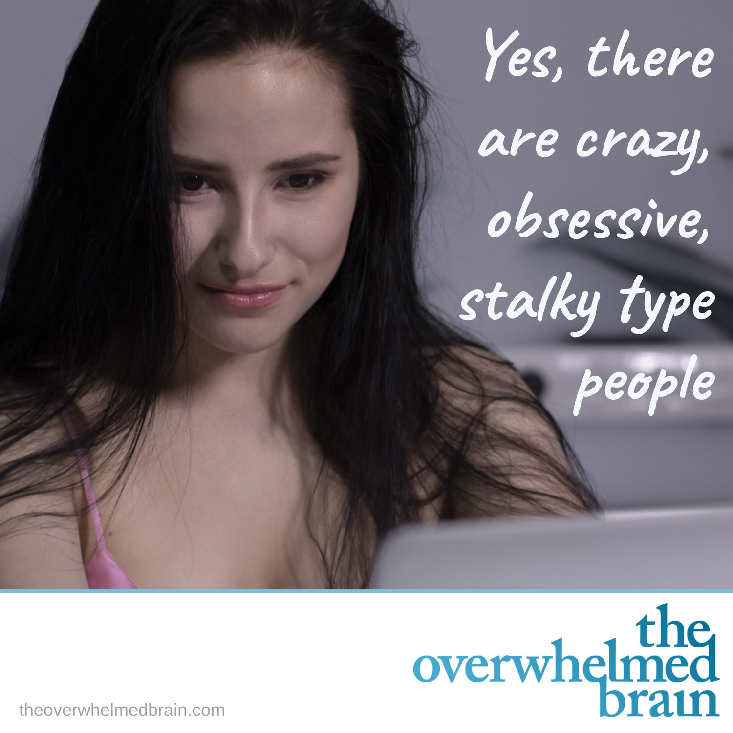 Getting stalked online and there's something about love you should know