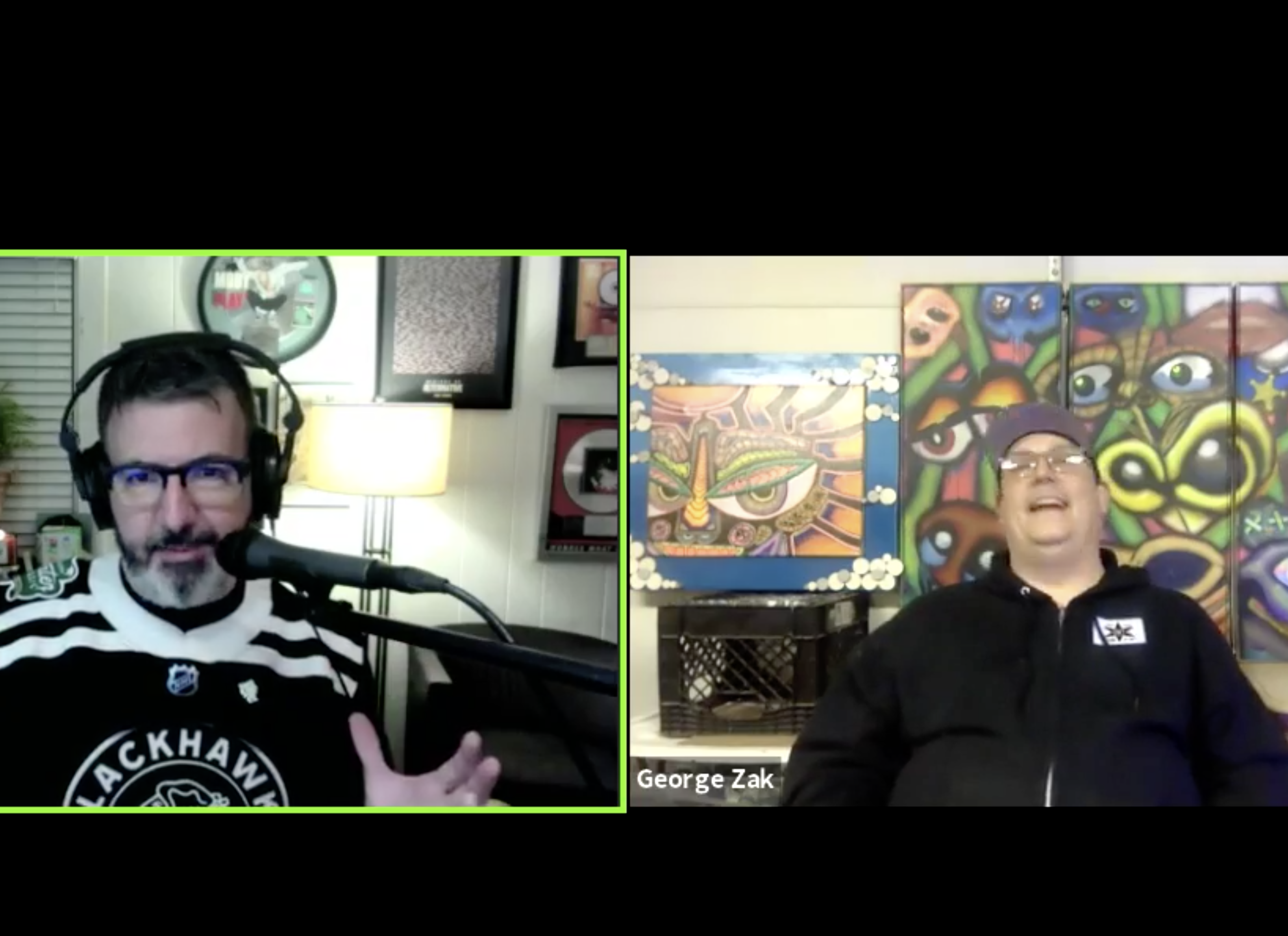 Artist George Zak previews Odd Kid Art's Andersonville Galleria showcase (Episode 583)