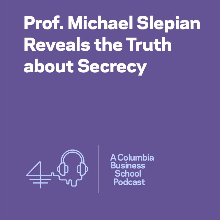 Prof. Michael Slepian Reveals the Truth about Secrecy