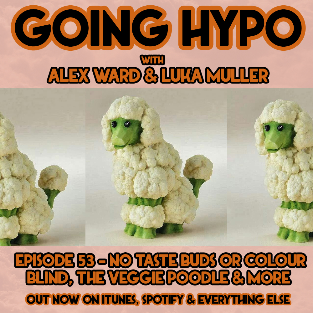 #53 - No Taste Buds or Colour Blind, The Veggie Poodle & more