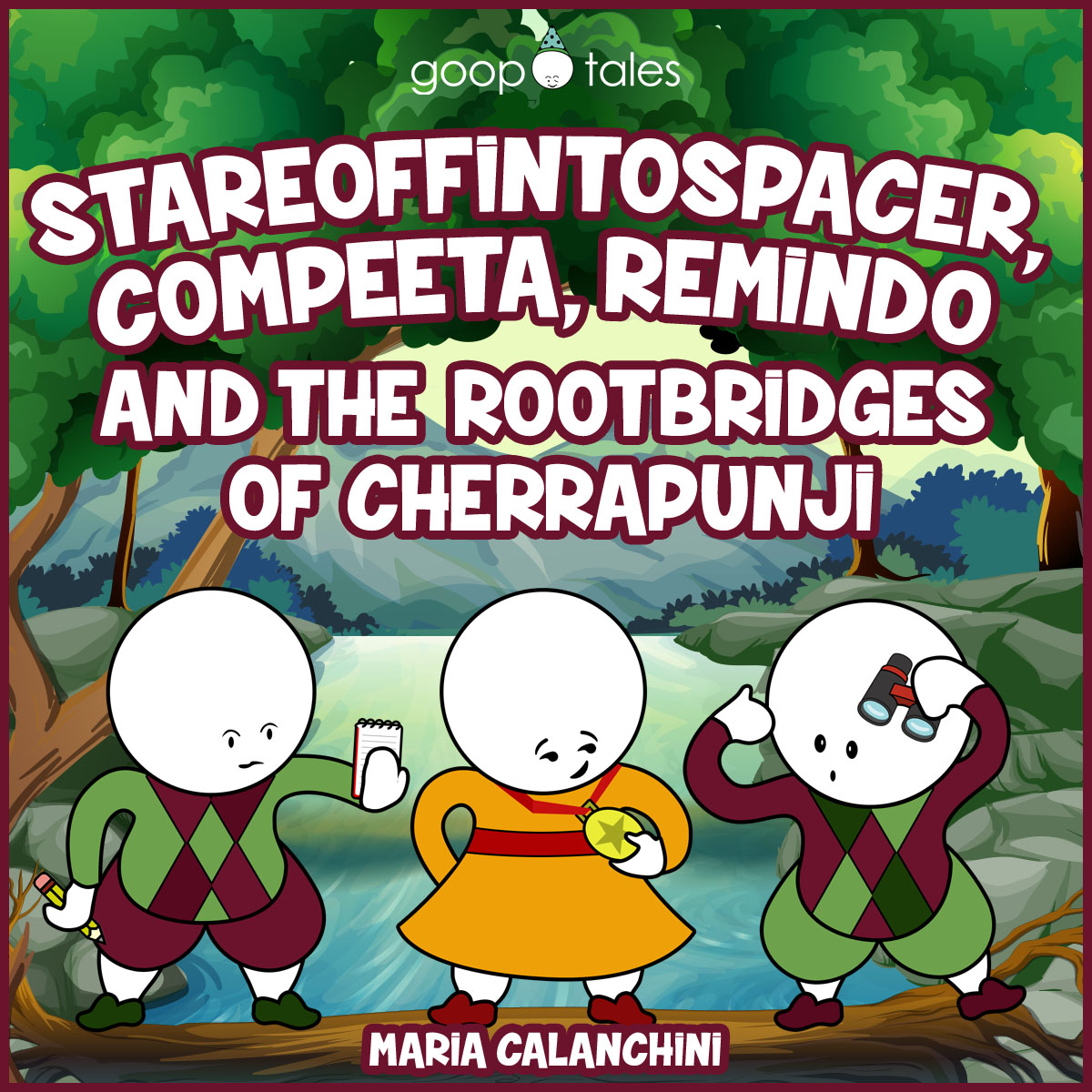 Stareoffintospacer, Compeeta, Remindo and the Rootbridges of Cherrapunji