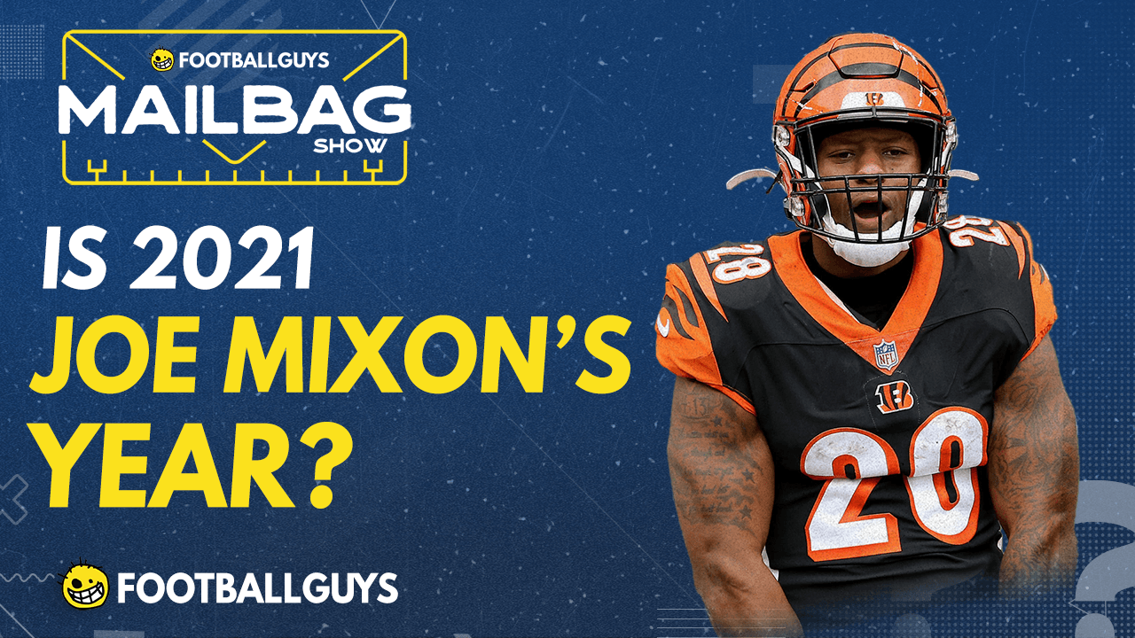 Will Joe Mixon see the largest workload of his career? - Fantasy Football 2021