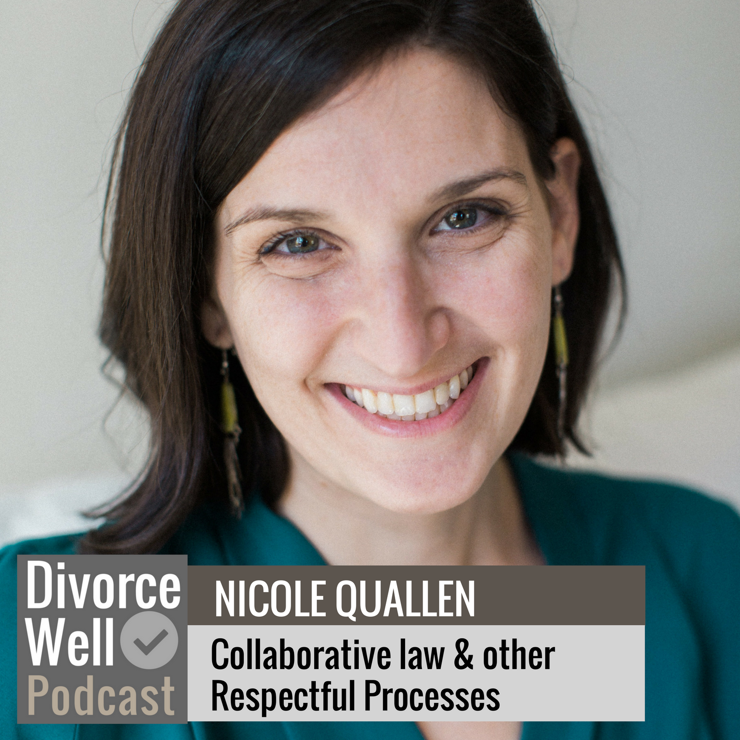 The Divorce Well Podcast - 10 - Collaborative law and other respectful processes, with Nicole Quallen