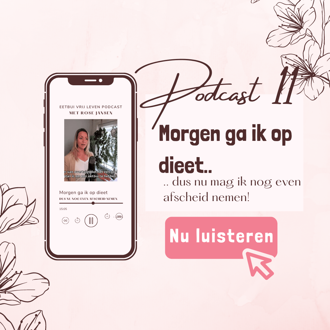 Eetbui Vrij Leven Podcast - met Rose Jansen