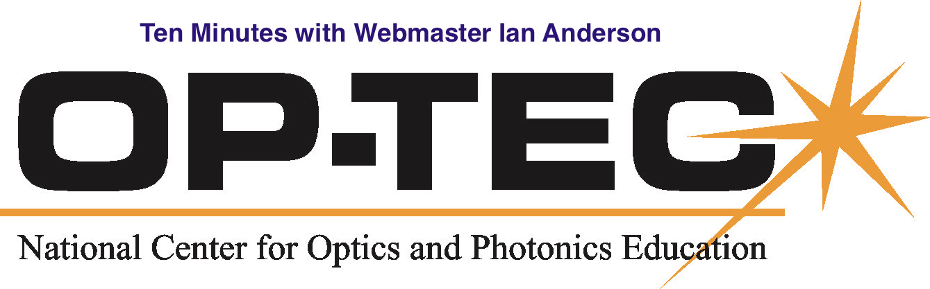 Ten Minutes with OP-TEC Webmaster Ian Anderson