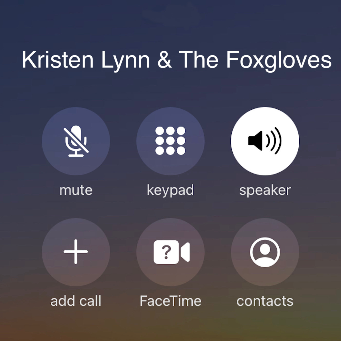Singers on Speakerphone