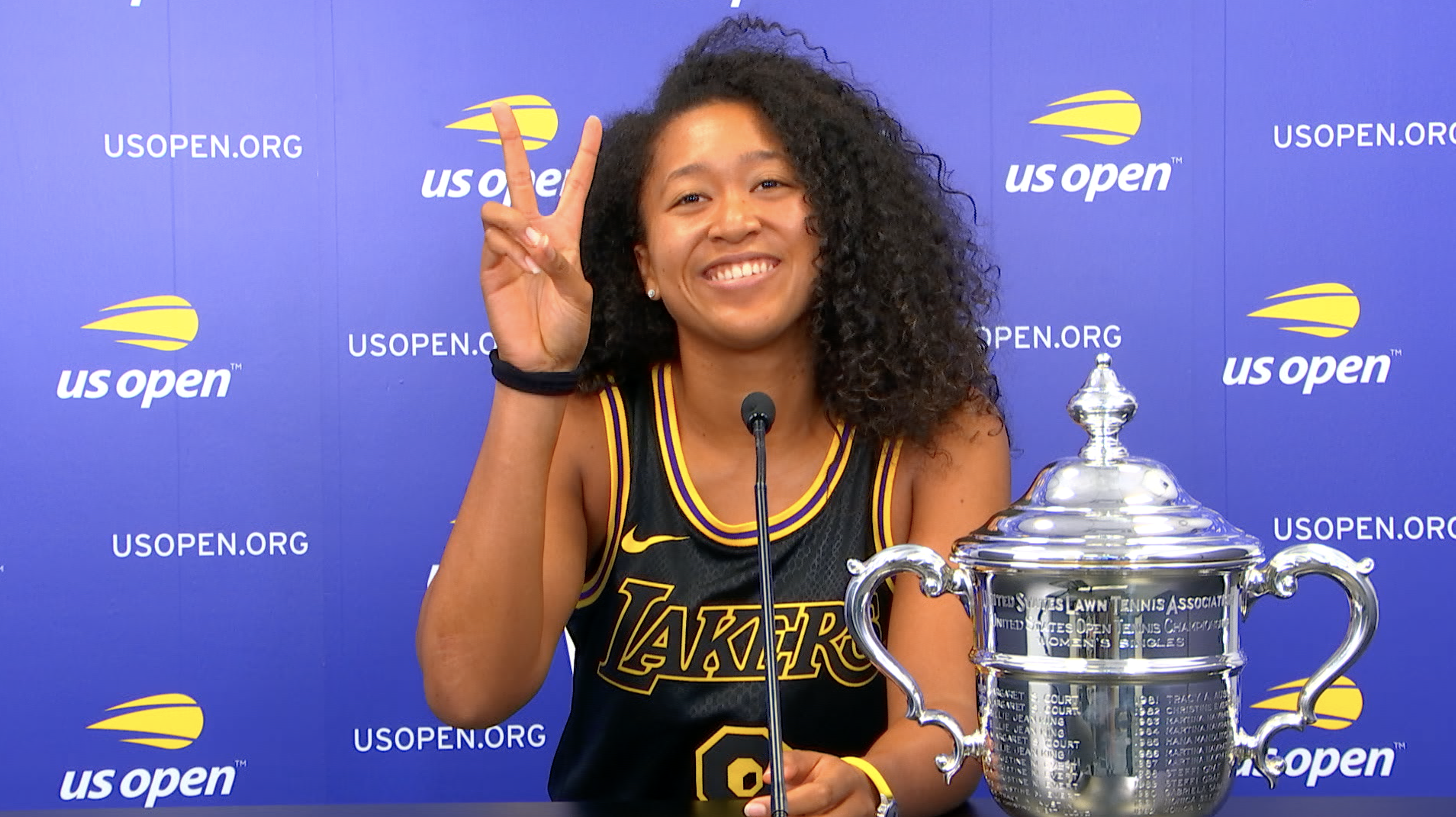 Champions Corner: Osaka makes a statement at US Open