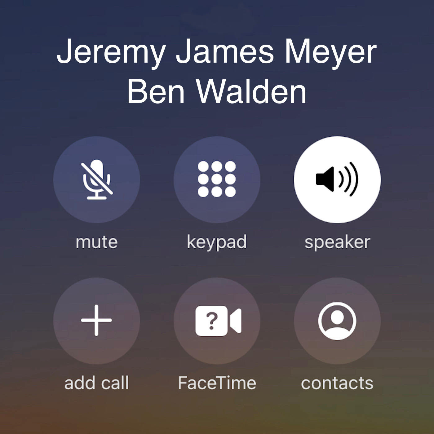 Singers on Speakerphone