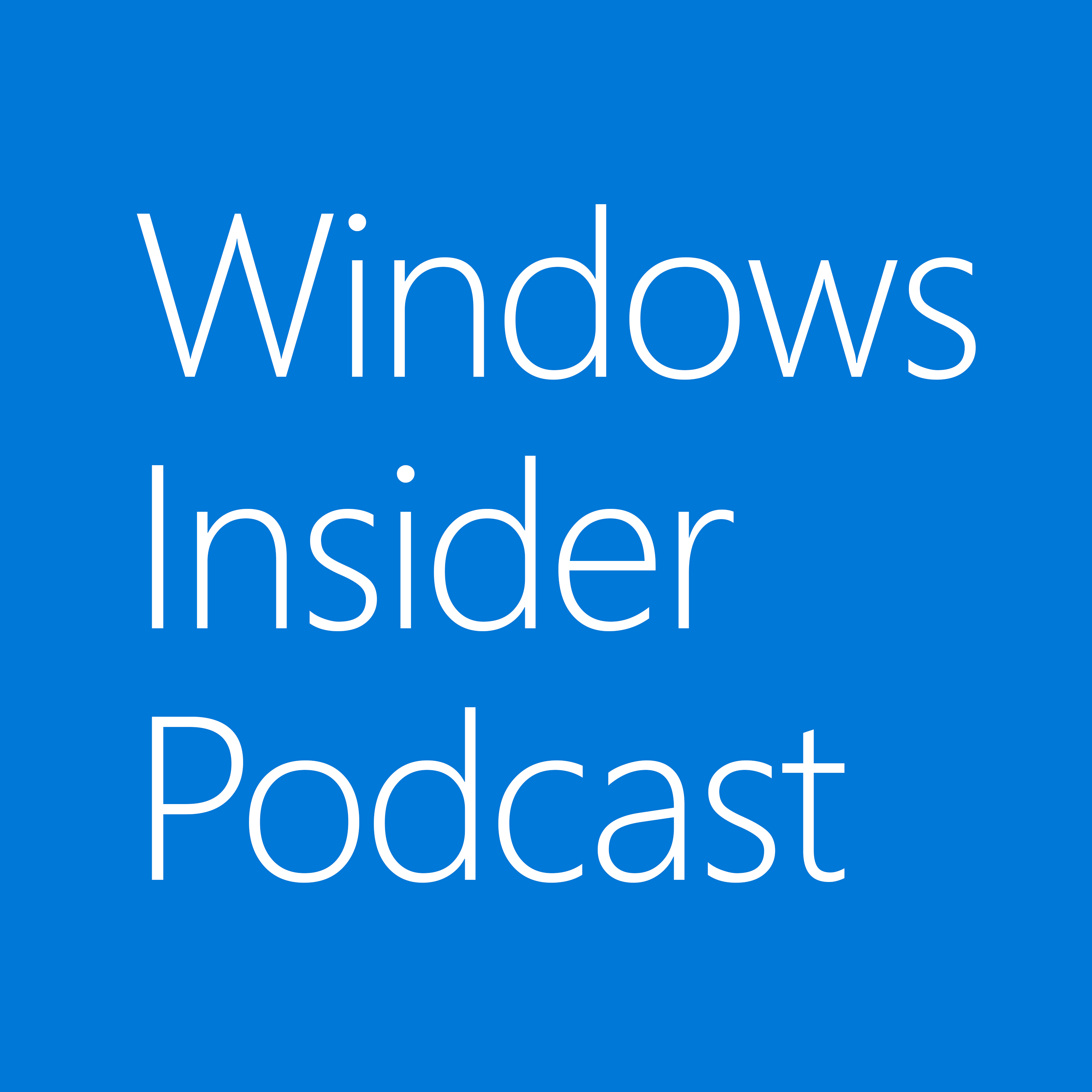 Windows Insider Podcast podcast