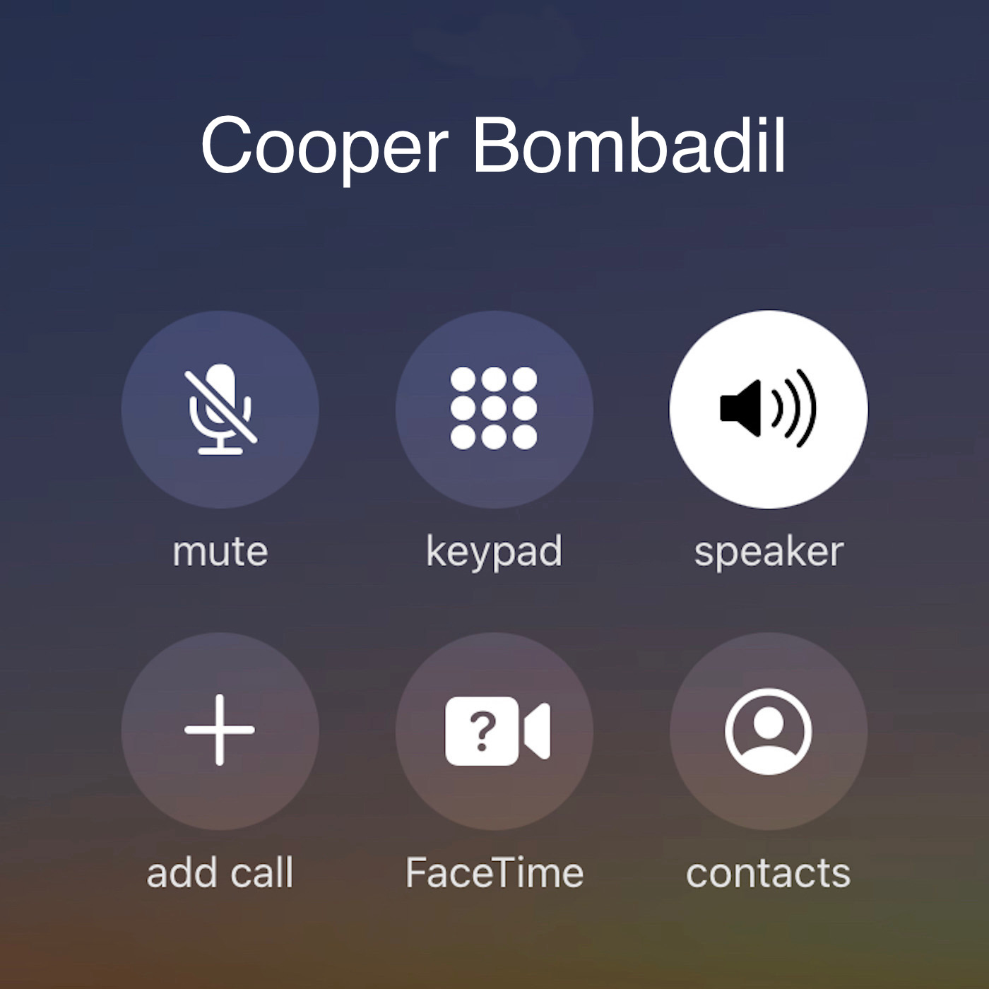 Singers on Speakerphone