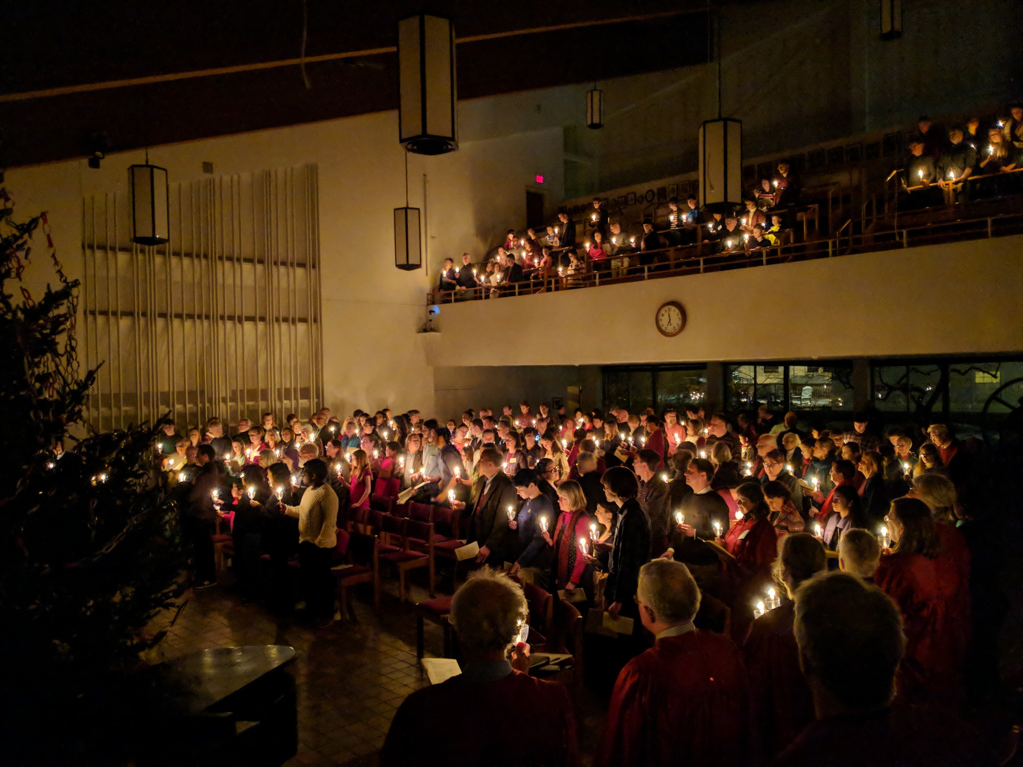 "Christmas Eve Candlelight Service" led by Rev. Marta Morris Flanagan and Rev. Erica Richmond, Dec 24, 2020