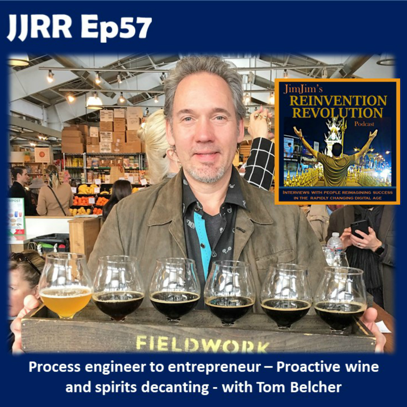 Process engineer to Entrepreneur - Proactive wine and spirits decanting - with Tom Belcher