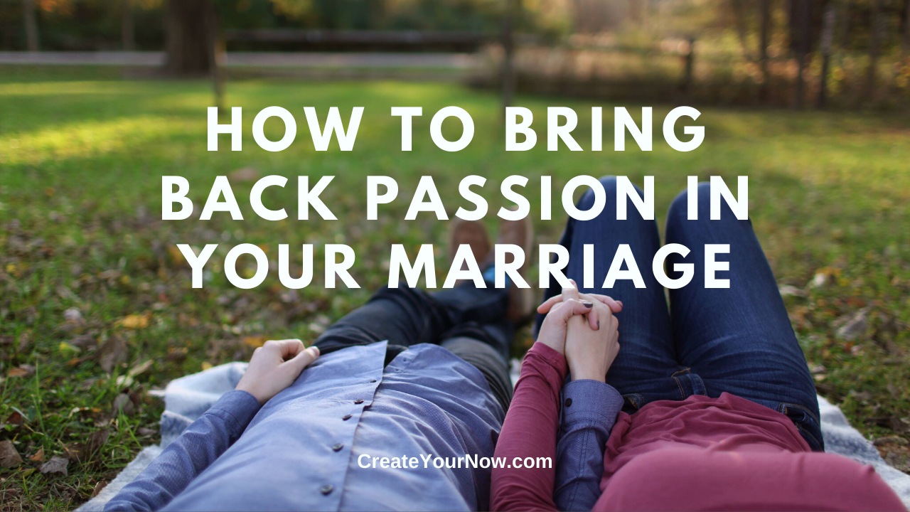 1995 How to Bring Back Passion in Your Marriage