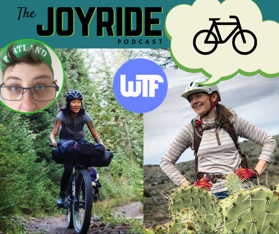 040: Let's talk bikes, adventure, and camping with Molly Sugar and Jocelyn Quarrell of WTF Bikexplorers
