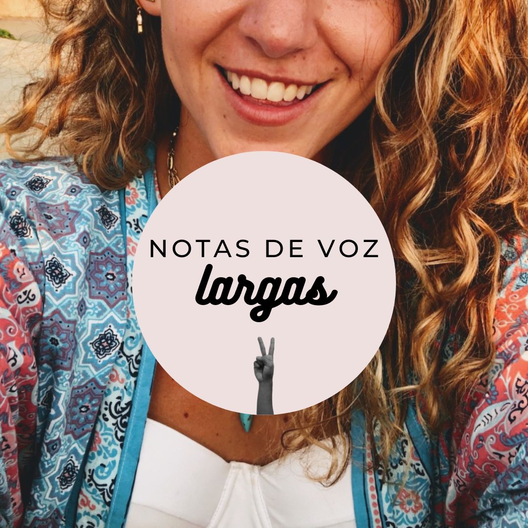 Notas de voz largas
