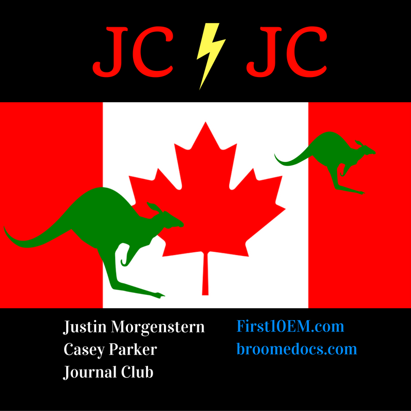 First10EM Journal Club: October 2020