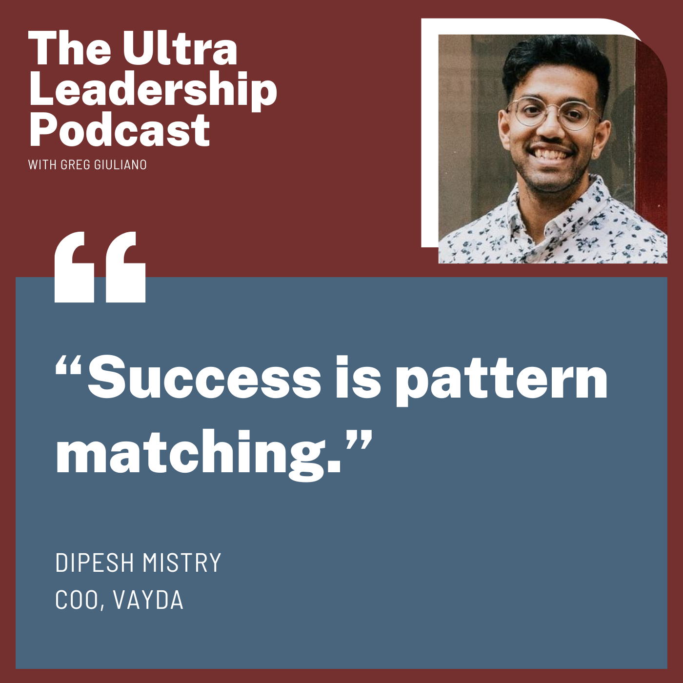 Ultra Leadership With Greg Giuliano