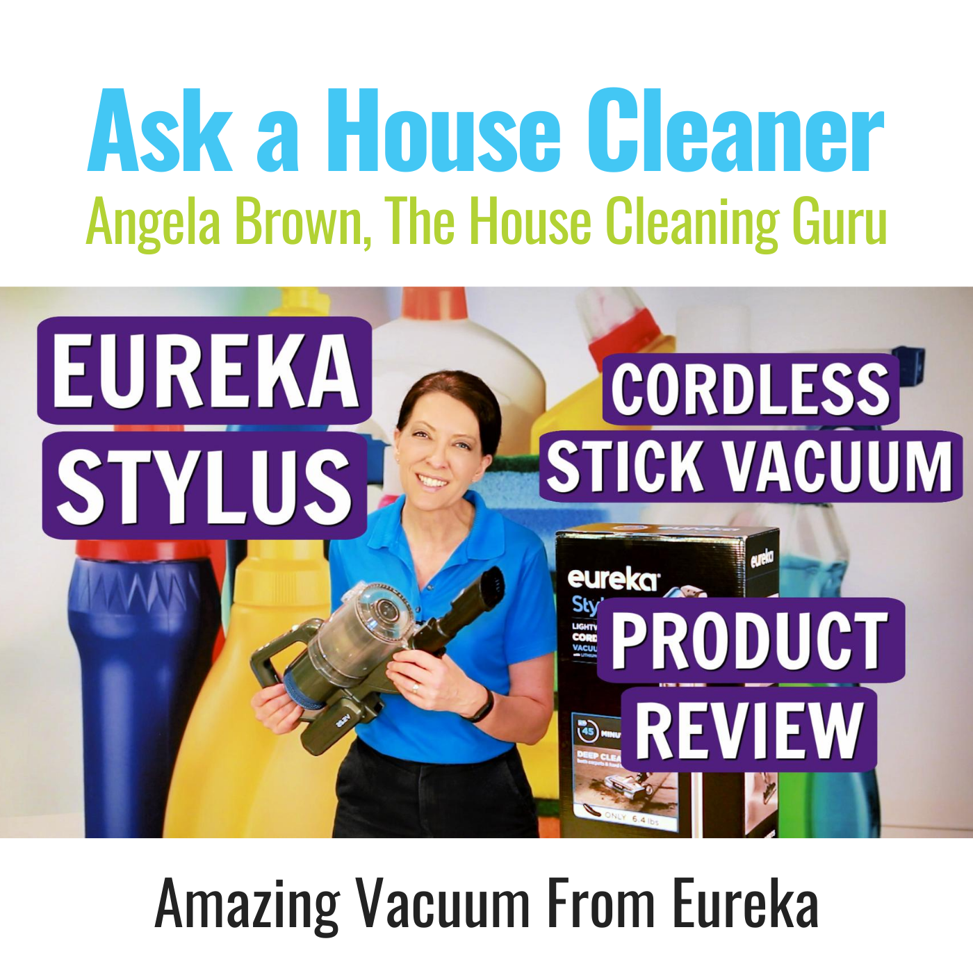 Eureka Stylus Cordless Stick Vacuum - Product Review