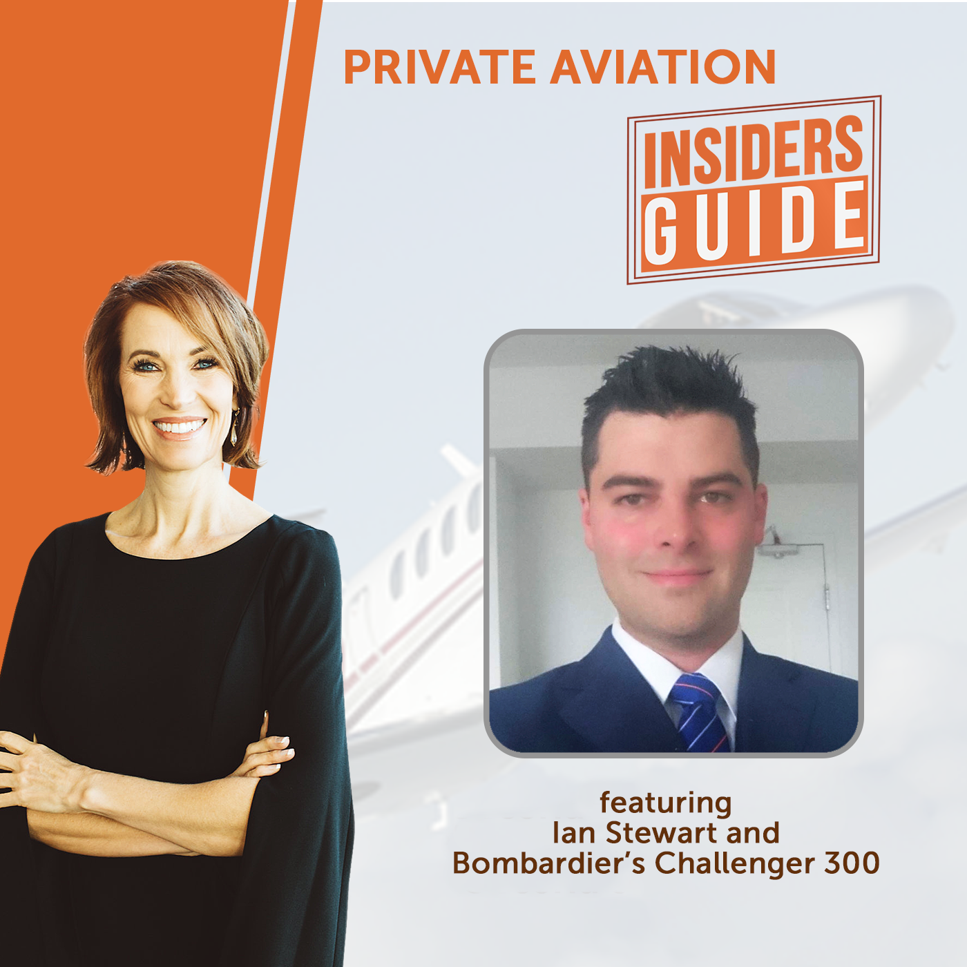 Challenger 300 with Ian Stewart