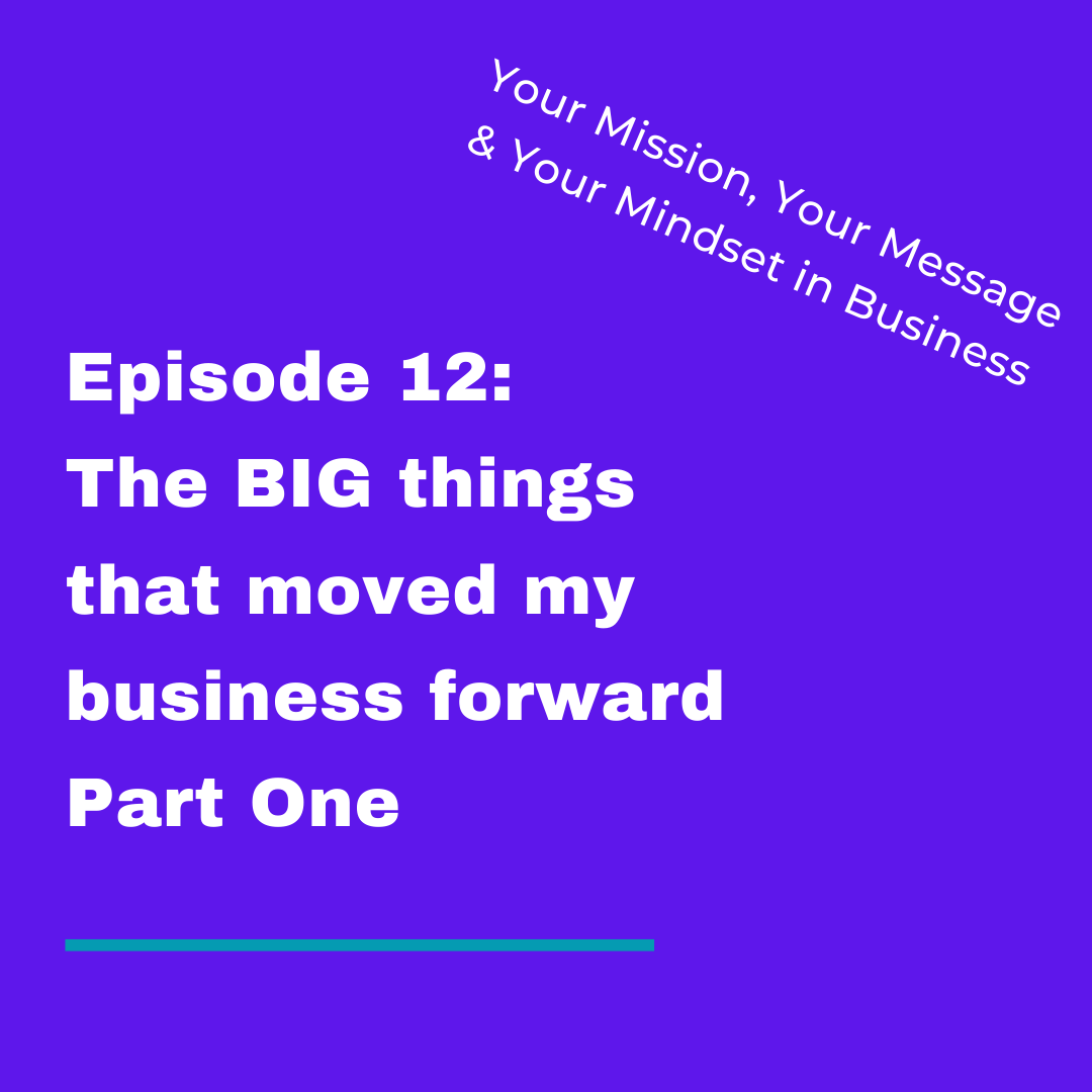 Your Mission, Your Message and Your Mindset in Business