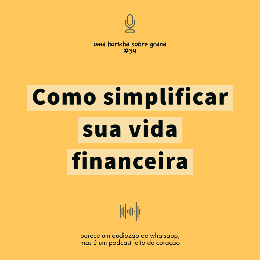 Uma horinha sobre grana
