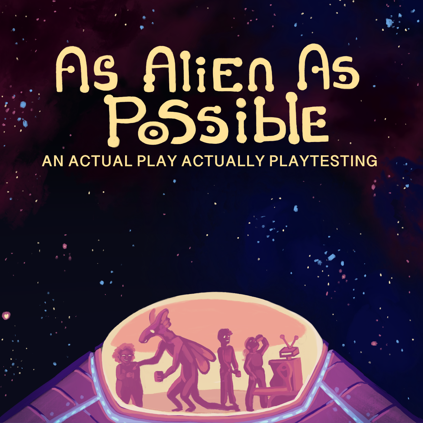 As Alien as Possible podcast artwork