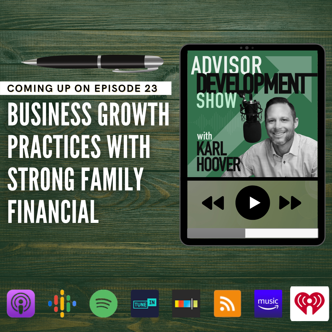 Advisor Development Show with Karl Hoover
