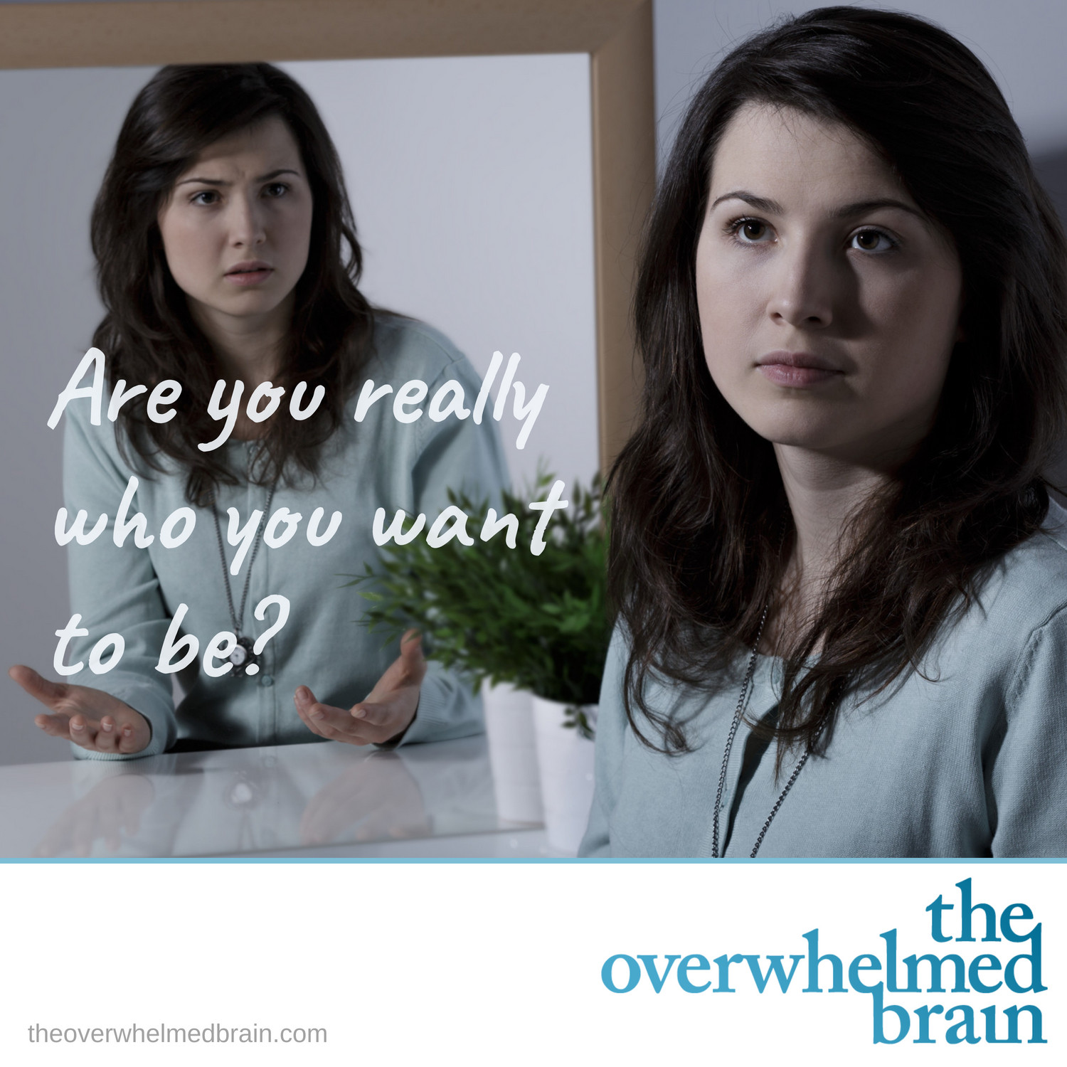 Pretending to be the person you're not
