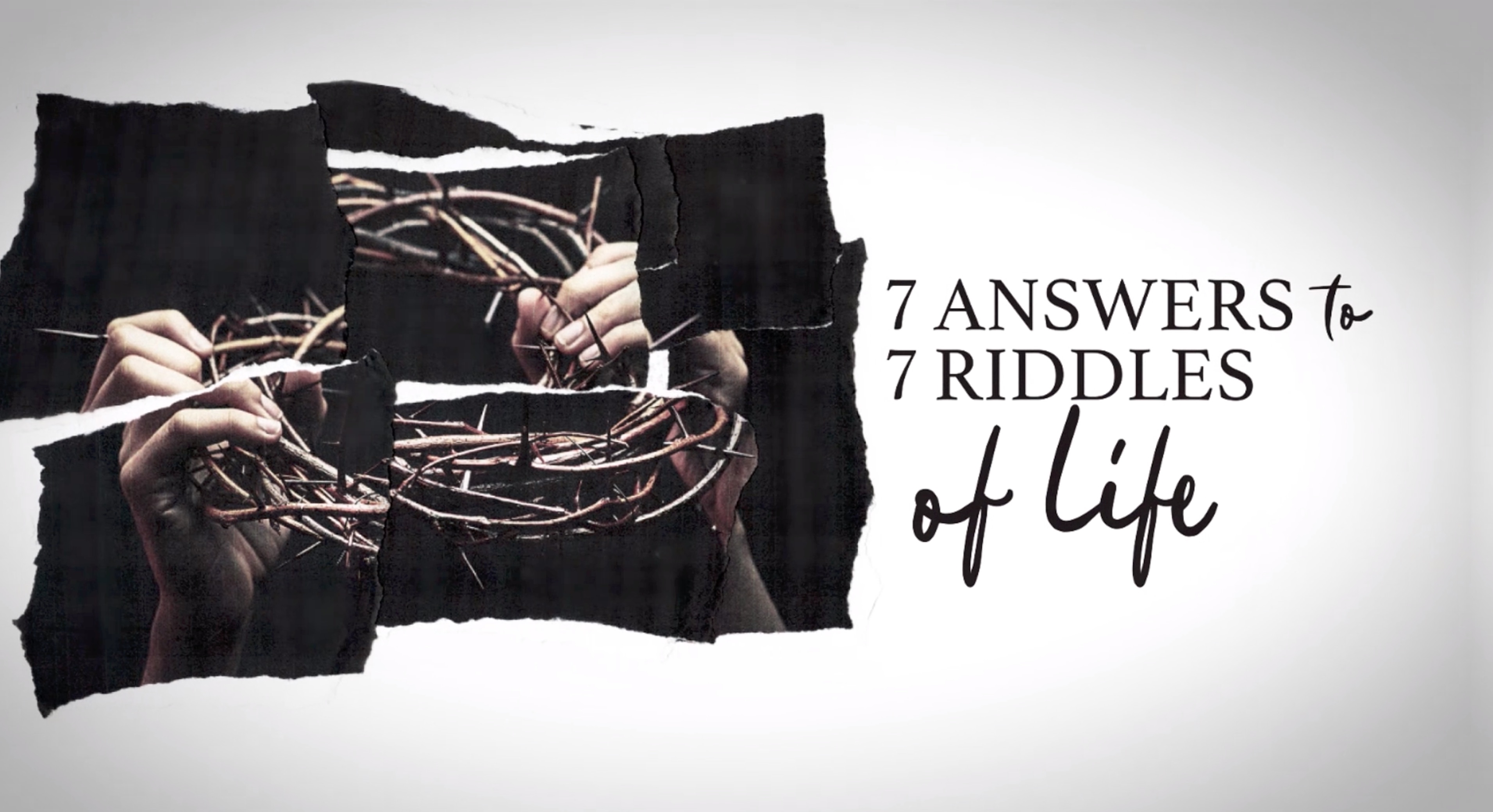 7 Answers to the 7 Riddles of Life - Part Three -  The Riddle of Suffering 1
