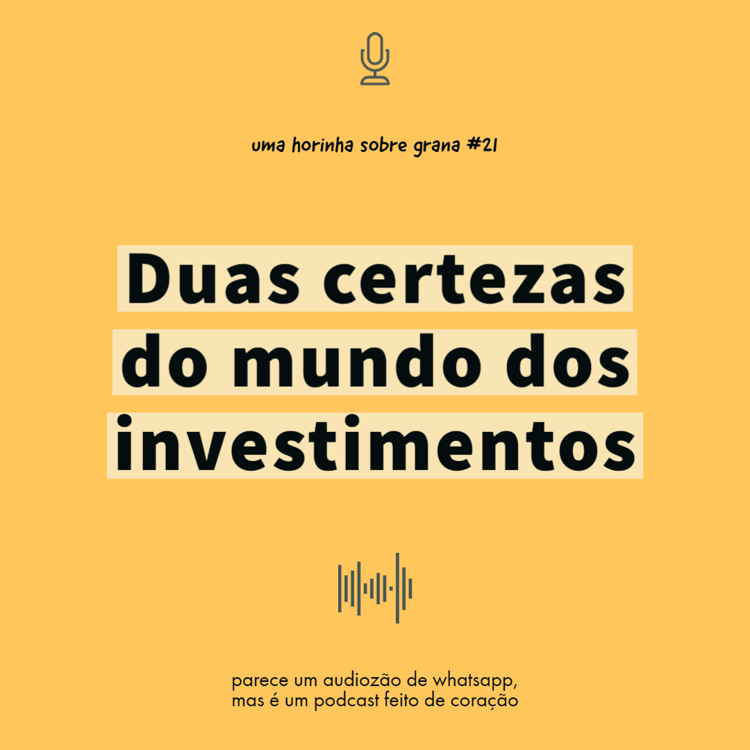 Uma horinha sobre grana