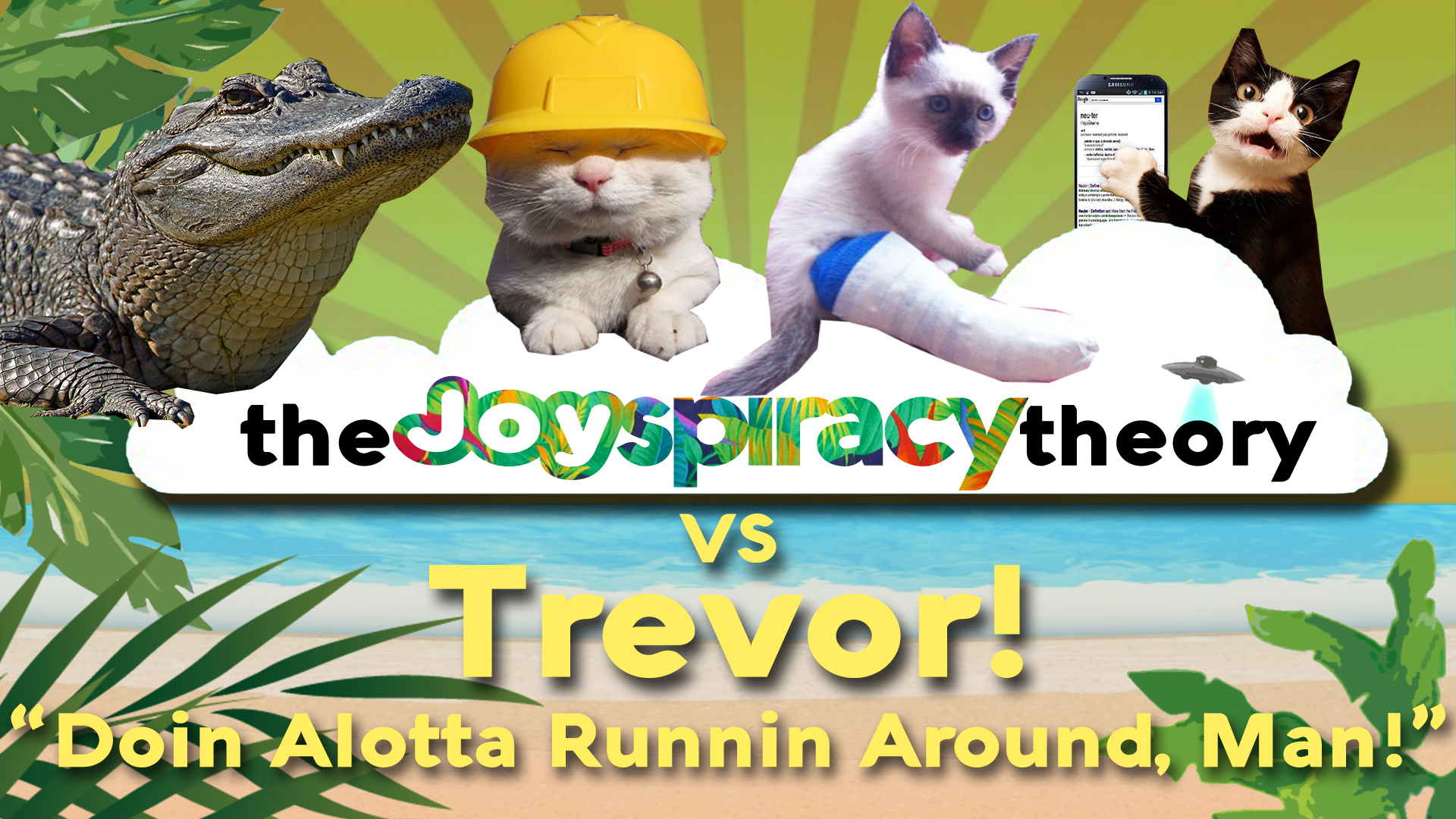 TJT vs Trevor! 050 "Doin Allota Runnin Around, Man!"