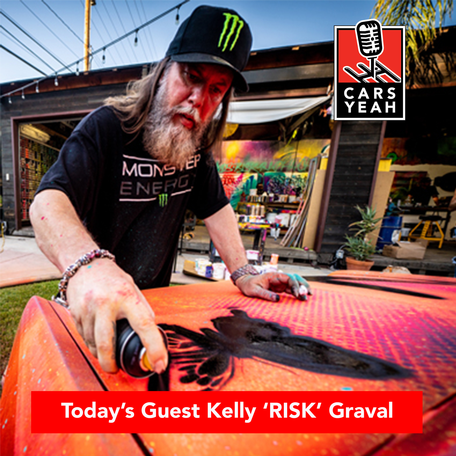 Kelly 'RISK' Graval Grafitti Artist