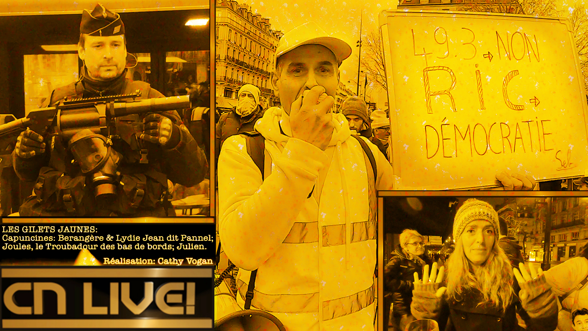 CN LIVE! S2E6 Paris Reportage: GILETS JAUNES (in French)