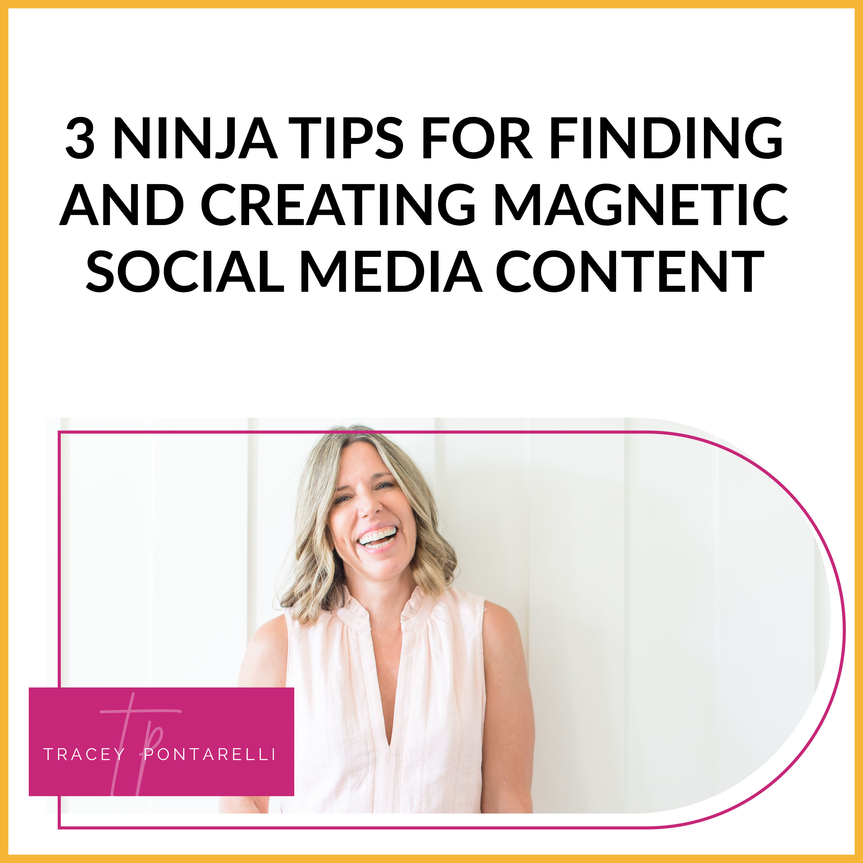 The Magnetic Marketing & Mindset Show with Tracey Pontarelli.