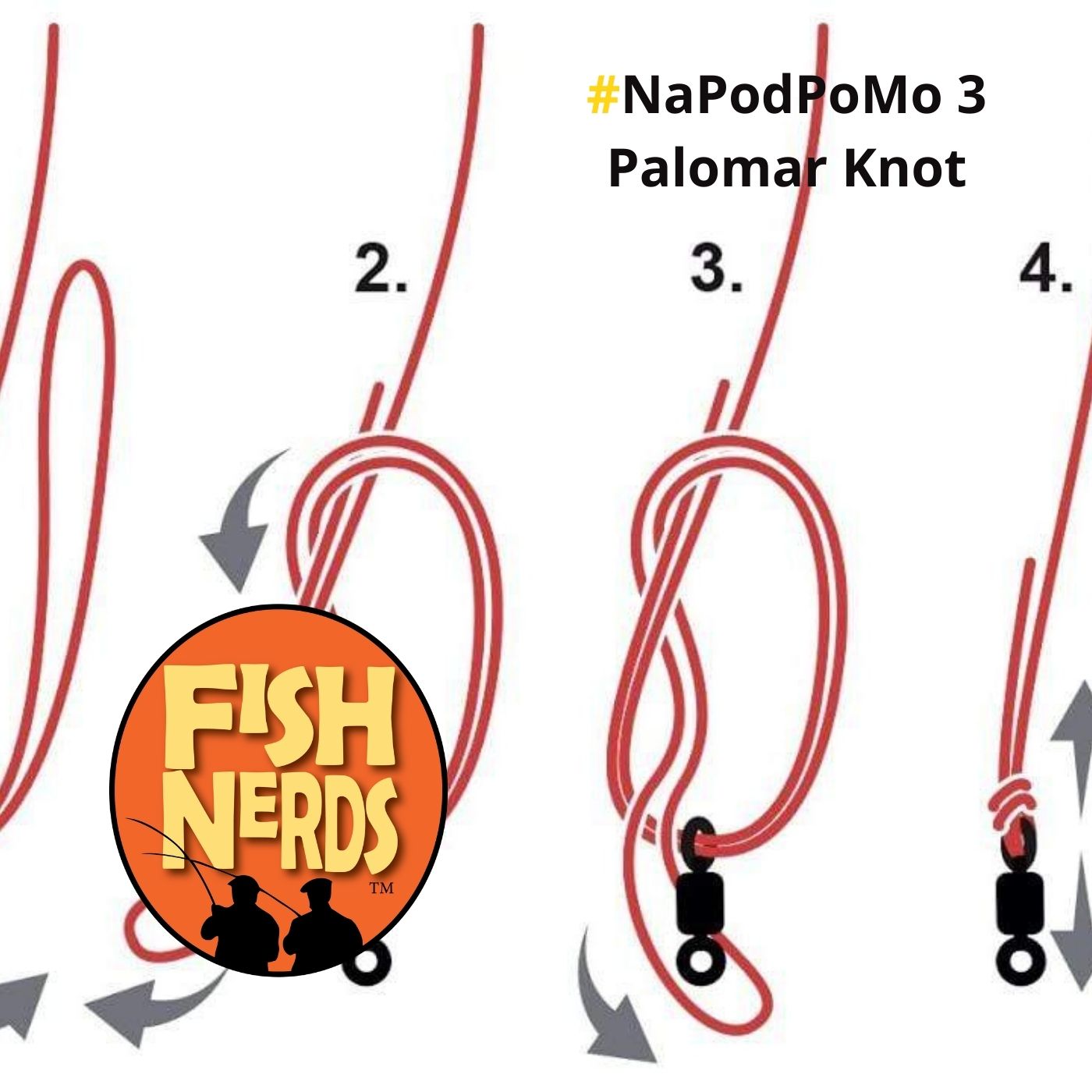 NaPodPoMo 3 Palomar Knot