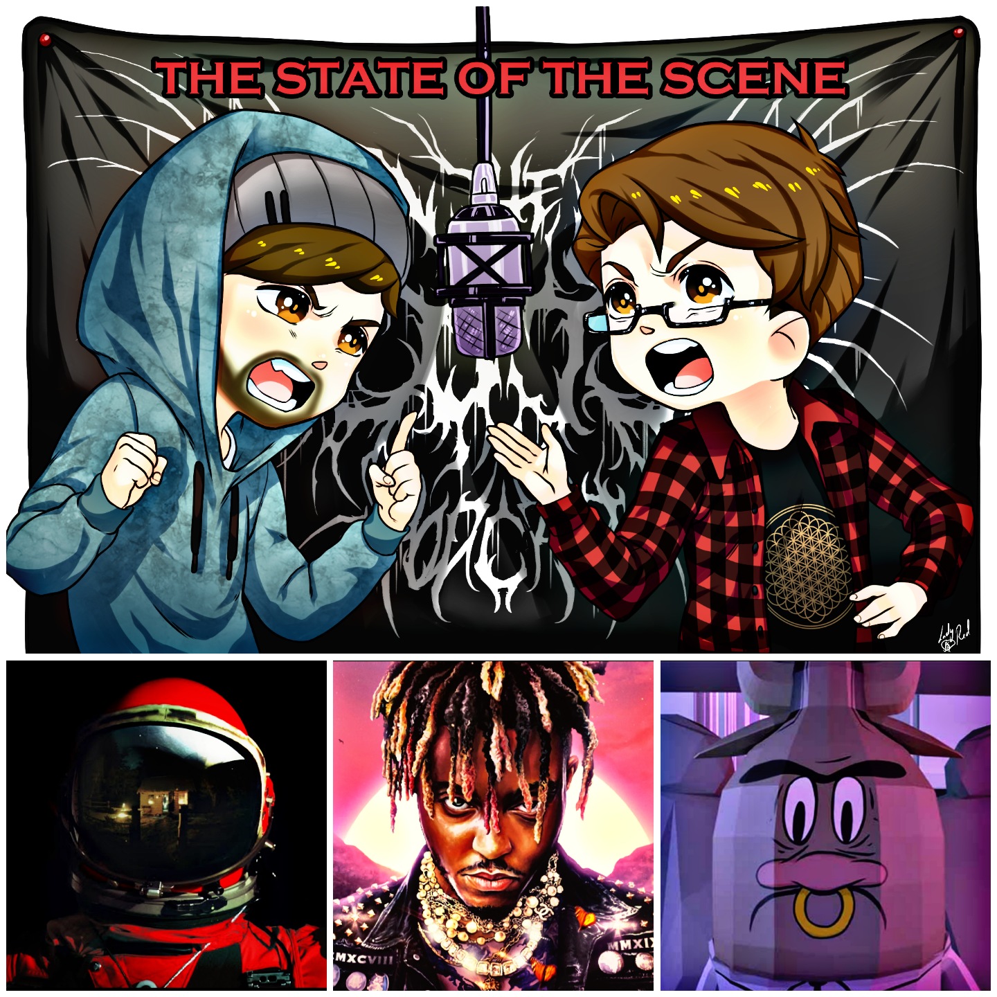 Juggalo Outline (Reviews- Juice WRLD, If I Were You, COTIS, Amarionette)