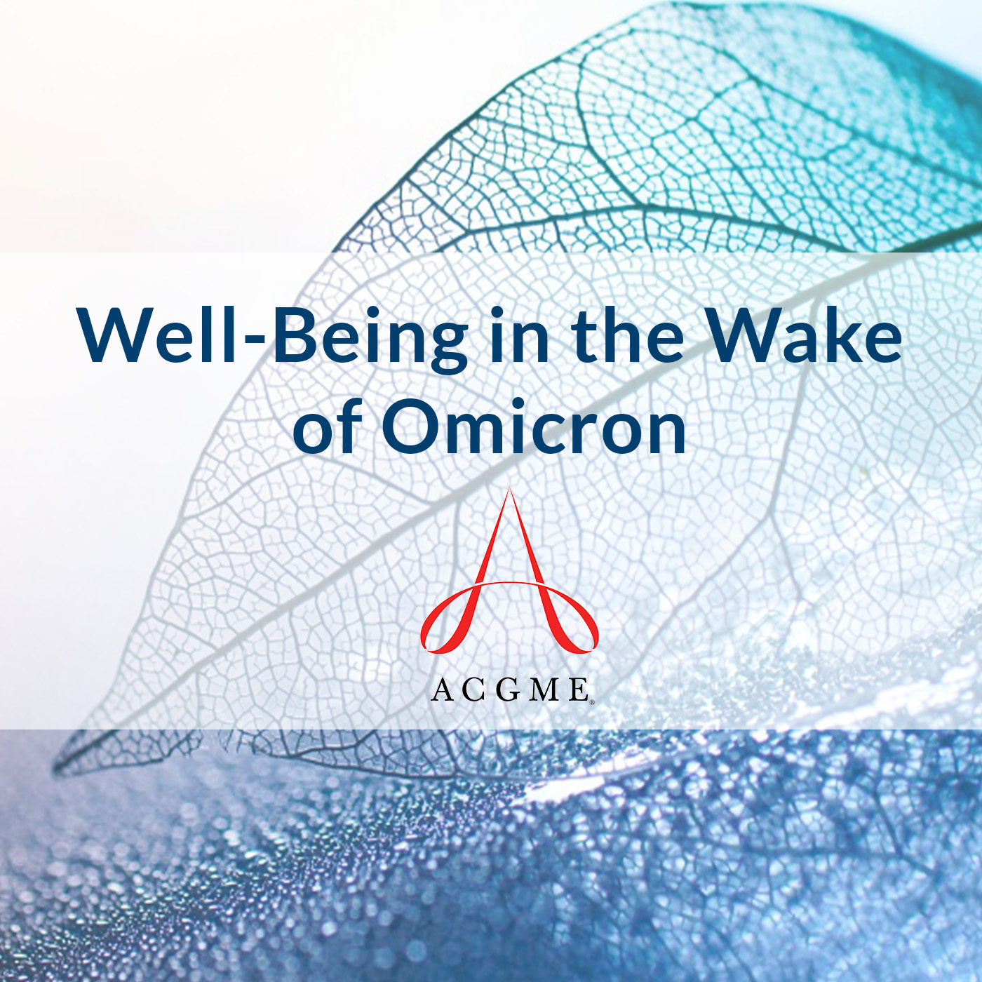 ACGME AWARE Well-Being Podcasts