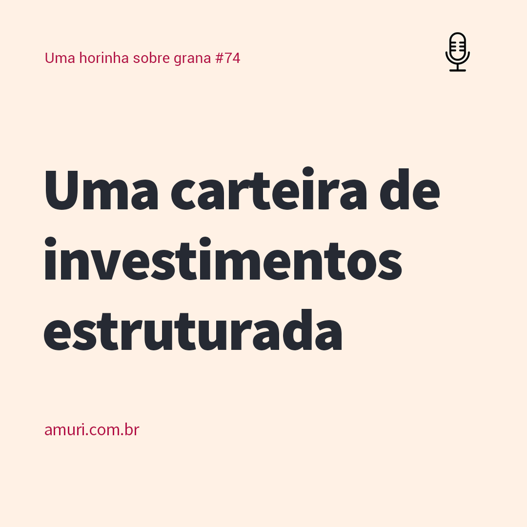 Uma horinha sobre grana