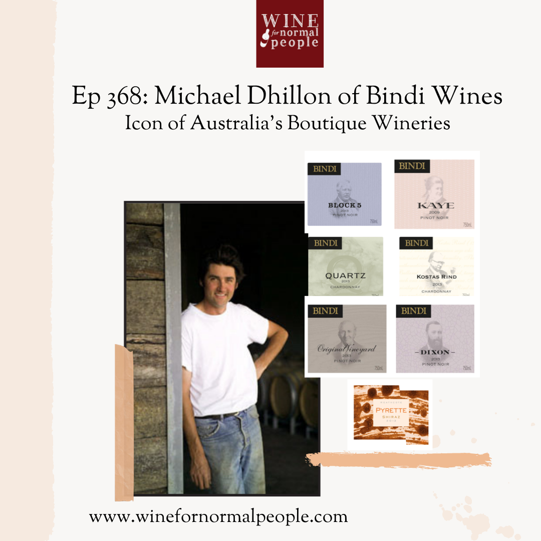 Michael Dhillon of Bindi Wines Icon of Australia's Boutique Wineries