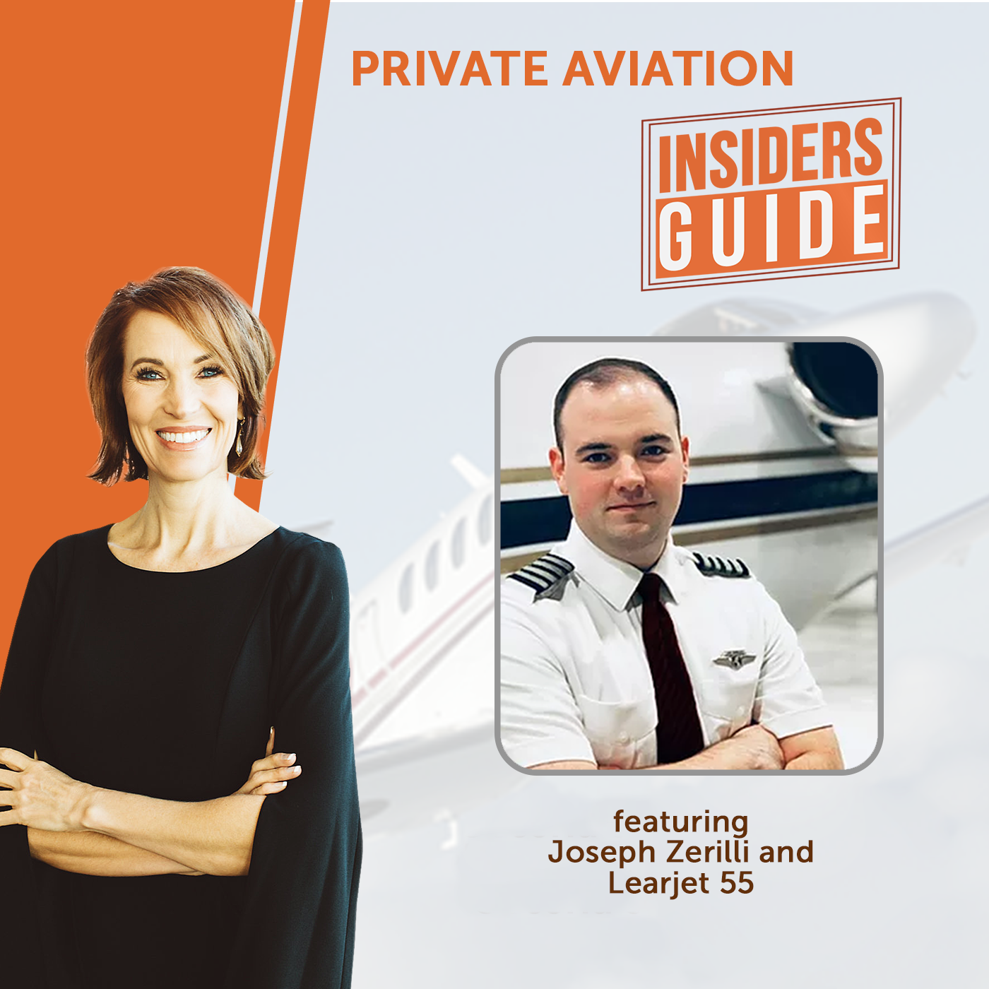 Learjet 55 with Joseph Zerilli
