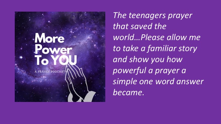 More Power to You -  A Prayer Podcast