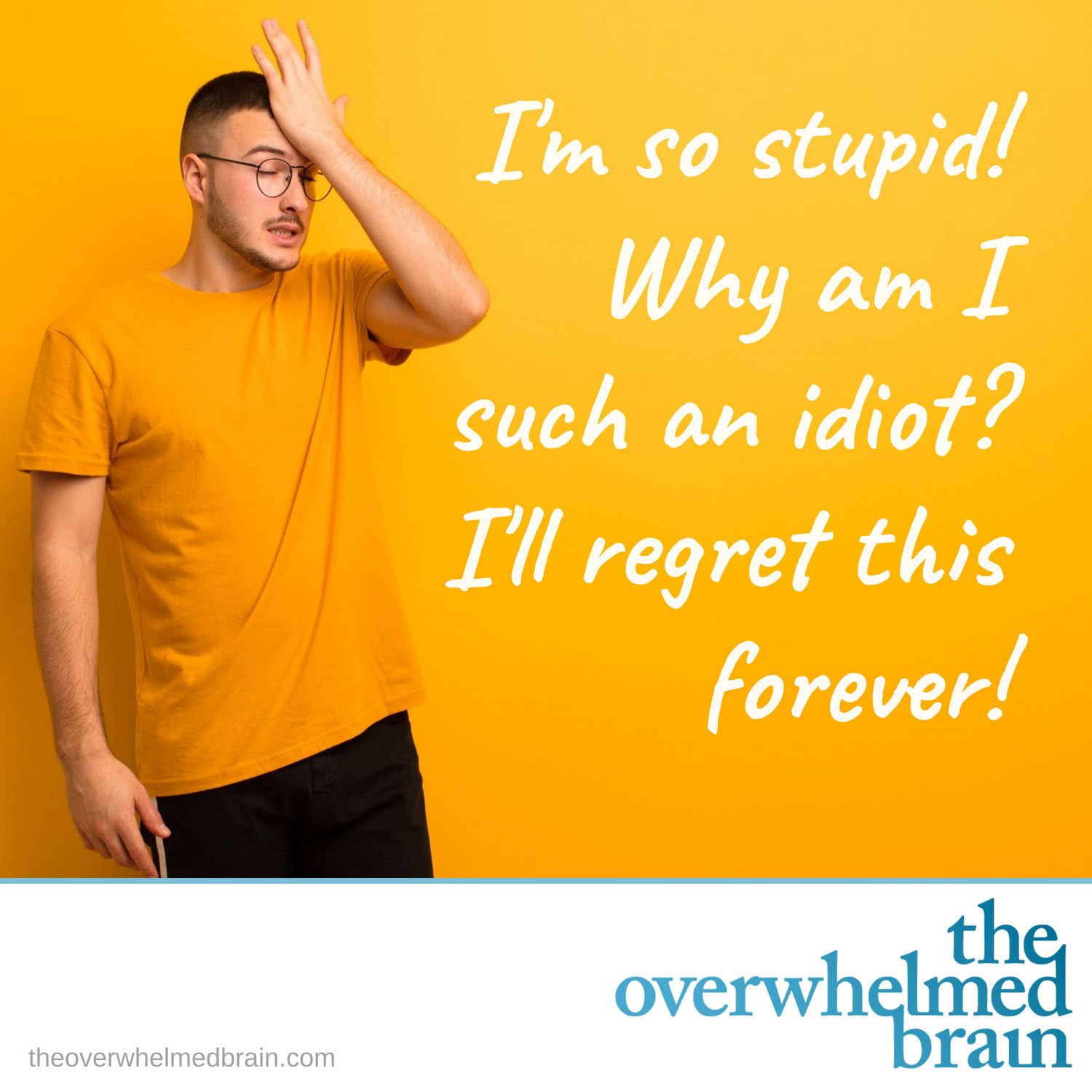 Punishing yourself for your mistakes