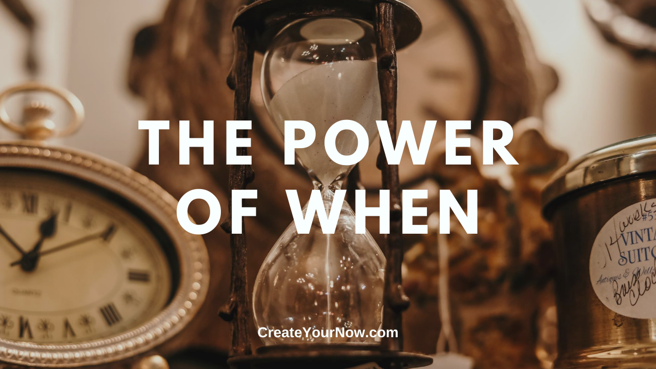 2039 The Power of When