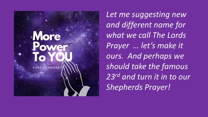 More Power to You -  A Prayer Podcast