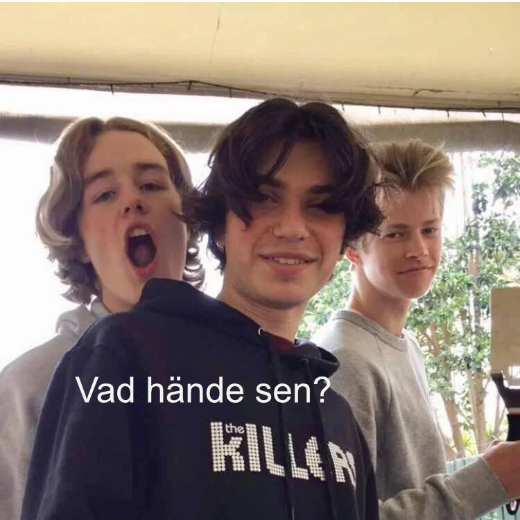 Vad hände sen?