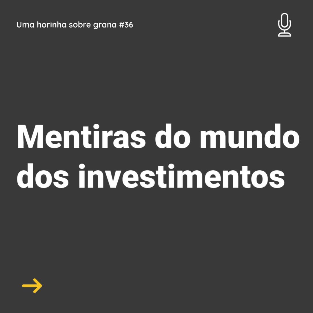 Uma horinha sobre grana