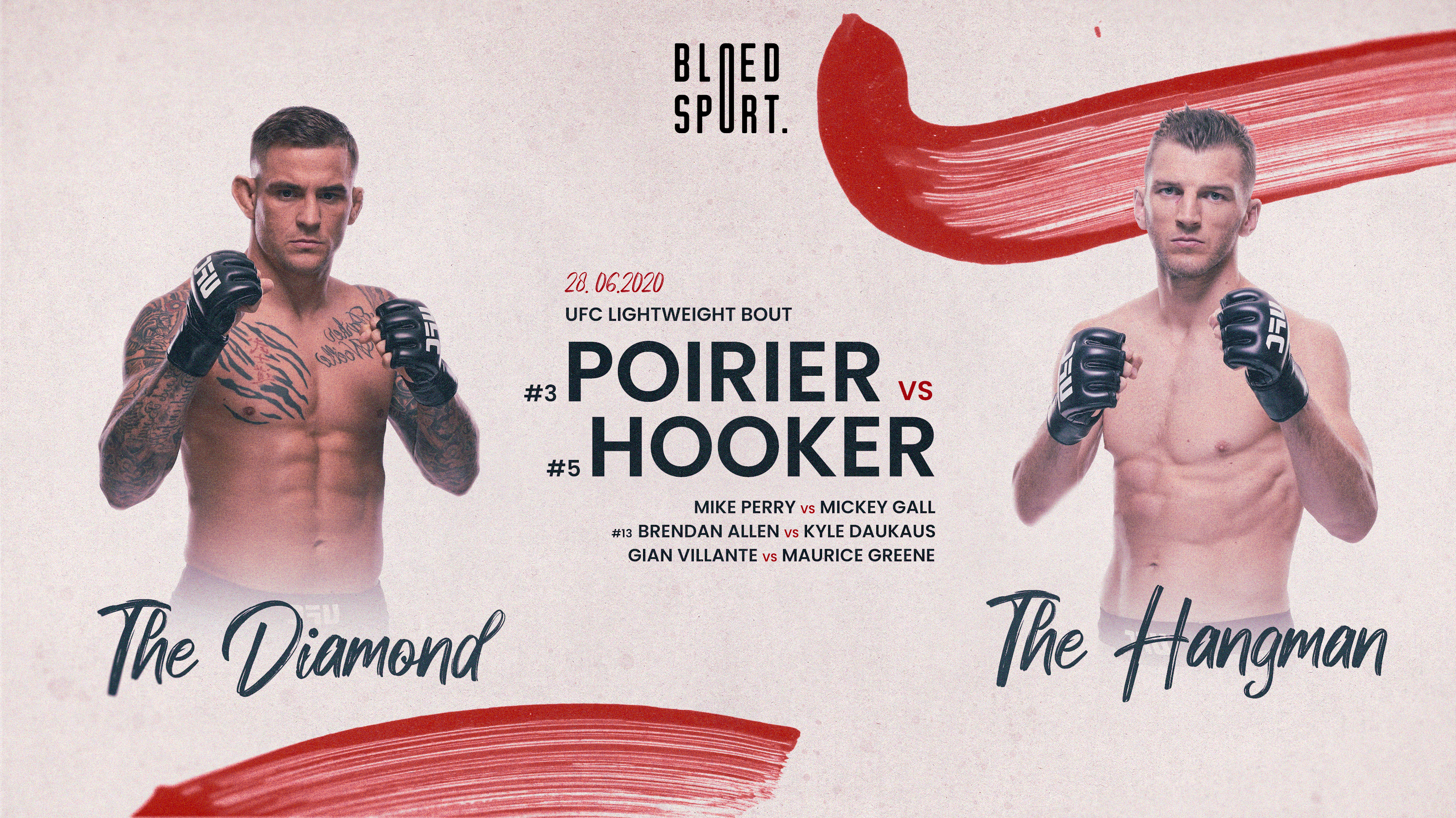 Dustin Poirier vs Dan Hooker