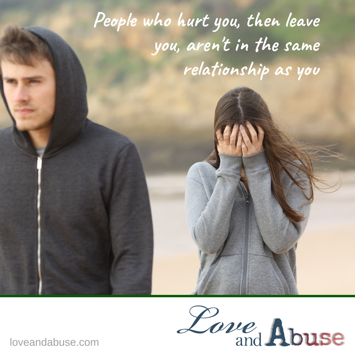 When the emotionally abusive person leaves the relationship