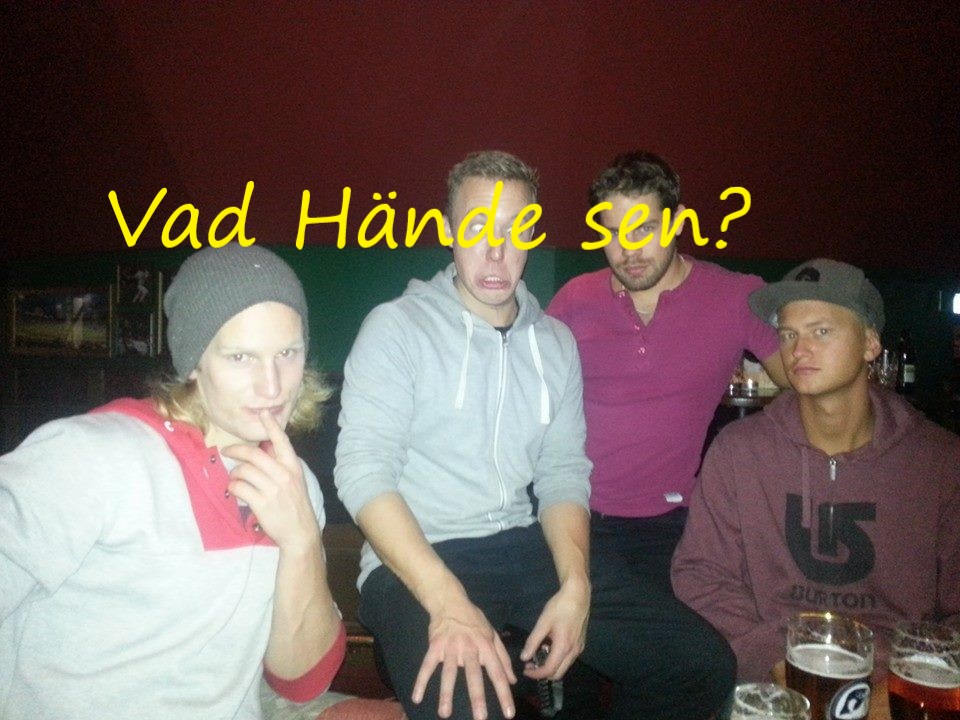 Vad hände sen?