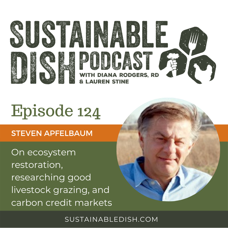 Steve Apfelbaum on ecosystem restoration, researching good livestock grazing, and carbon credit markets